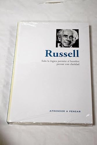 Imagen de archivo de Russell: solo la lgica permite al hombre pensar con claridad a la venta por Librera Prez Galds