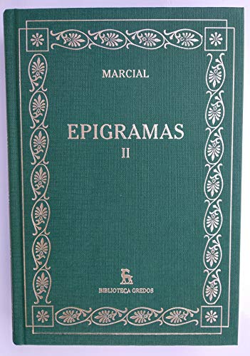 Imagen de archivo de Marcial-Epigramas II a la venta por SoferBooks
