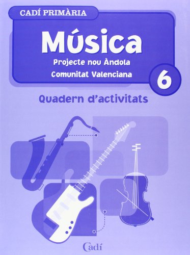 Imagen de archivo de Nuevo andola, msica, 6 Educaci Primria (Valencia). Quadern d'activitats a la venta por Iridium_Books