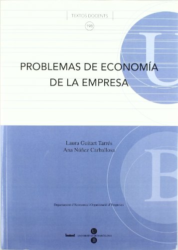 Imagen de archivo de PROBLEMAS DE ECONOMA DE LA EMPRESA a la venta por Hilando Libros