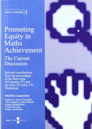 Beispielbild fr Promoting Equity in Maths Achievement. The Current discussion zum Verkauf von WorldofBooks