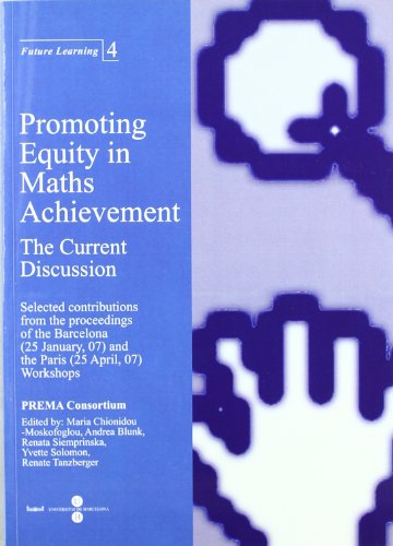 Imagen de archivo de Promoting Equity in Maths Achievement. The Current discussion a la venta por WorldofBooks