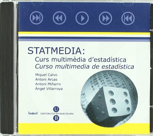 Stock image for Statmedia: Curs multimdia d'estadstica / Curso multimedia de estadstica (CD-ROM) 2009 for sale by Zilis Select Books
