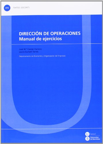 Stock image for Direccin de operaciones : manual de ejercicios for sale by Iridium_Books