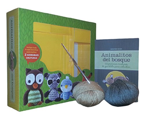 9788448019396: Kit Animalitos del bosque: 12 preciosas criaturas de ganchillo para achuchar (Kits Cpula)