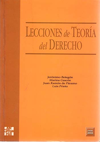 Stock image for Lecciones de Teoria Del Derecho for sale by Hamelyn