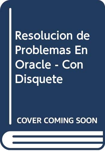 Stock image for Resolucin de problemas en Oracle for sale by AG Library