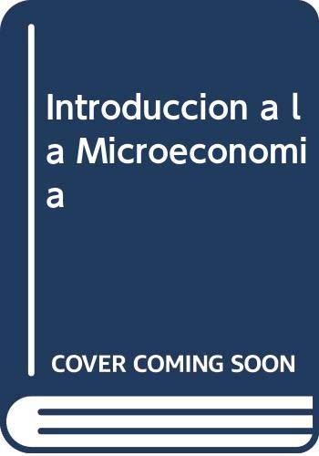 Beispielbild fr Introduccin a la Microeconoma zum Verkauf von Hamelyn
