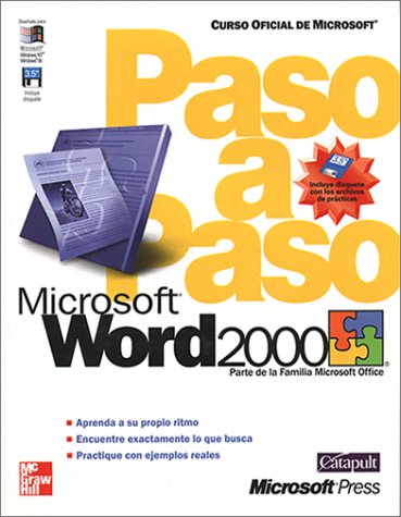 Microsoft Word 2000 Paso A Paso (9788448124991) by Catapult; Microsoft