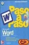 Stock image for Word Version 2002: Paso A Paso (Spanish Edition) for sale by Iridium_Books