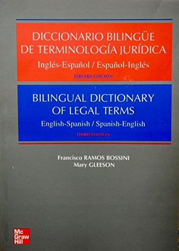 Stock image for Dictionary of Spanish Legal Terms for sale by SecondSale