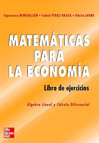Stock image for Matemticas para la economa. Libro de ejercicios for sale by Librera Prez Galds