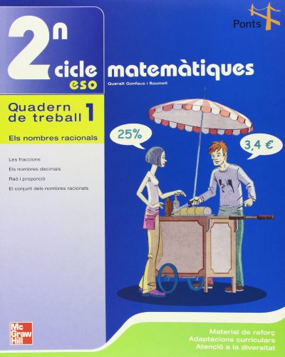 9788448147426: CUTR Matemtiques. 2n Cicle ESO. Quadern de treball 1 (Catalan Edition)