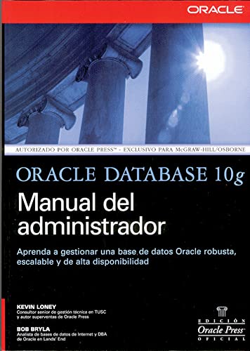 Imagen de archivo de Oracle 10g (Spanish Edition) a la venta por Redux Books