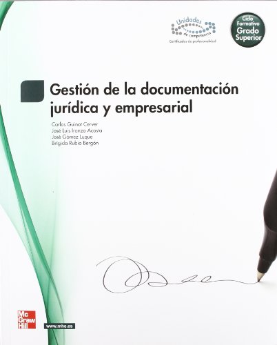 Imagen de archivo de Gestion Documentacion juridica y empresarial.Grado Superior a la venta por Iridium_Books