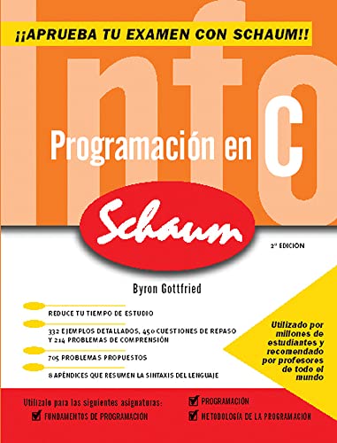 Stock image for Programacion en C. Serie Schaum 2 Edicion revisada for sale by Blue Rock Books
