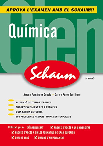 Imagen de archivo de CUTR Qumica Schaum Selectividad - Curso cero (Cataln) a la venta por Iridium_Books