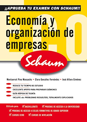 Imagen de archivo de Economa y organizacin de empresas : aprueba tu examen con schaum a la venta por Iridium_Books