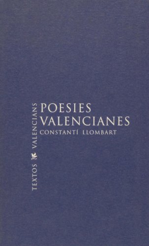 Imagen de archivo de Poesies valencianes. a la venta por Iridium_Books