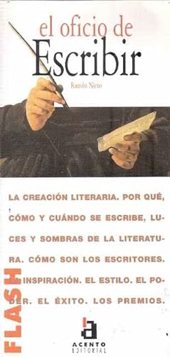 Stock image for El oficio de escribir for sale by Ammareal