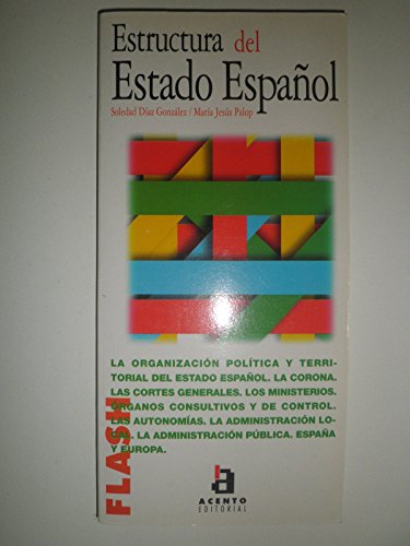 Beispielbild fr Estructura Del Estado Espanol zum Verkauf von medimops