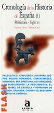 Beispielbild fr Cronologa de la Historia de Espaa (I). Prehistoria - Siglo XV. zum Verkauf von HISPANO ALEMANA Libros, lengua y cultura