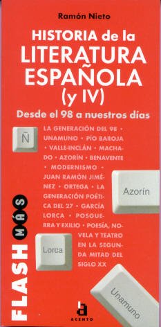 Beispielbild fr Historia de la Literatura Espaola - Del 98 a Nuestros Dias zum Verkauf von Hamelyn