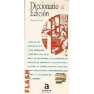 Imagen de archivo de Diccionario de edicin a la venta por Iridium_Books