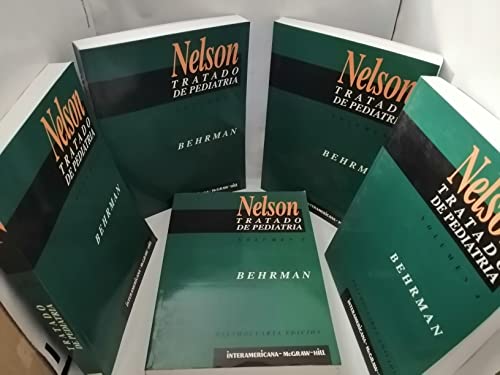 Stock image for NELSON TRATADO DE PEDIATRA . VOLUMEN 1,2,3,4, Y 5 . 5 VOLMENES EN ESTUCHE DE LUJO for sale by Mercado de Libros usados de Benimaclet