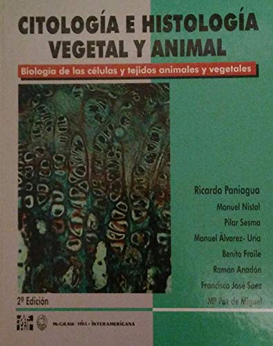 9788448601812: Citologia E Histologia Vegetal y Animal