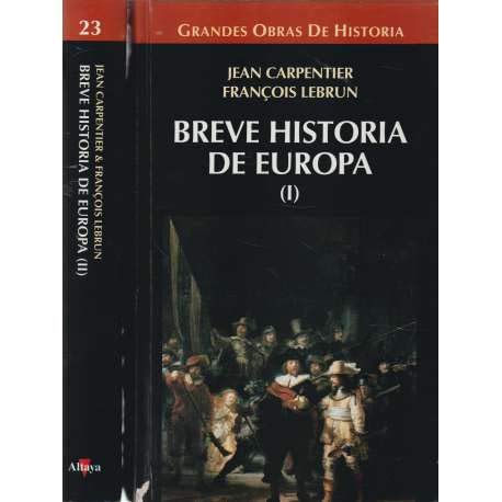 9788448707187: Breve historia de Europa. 2 Tomos.
