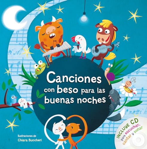Beispielbild fr Canciones con beso para las buenas noches / Songs with Goodnight Kisses with CD (Hardcover) zum Verkauf von Grand Eagle Retail