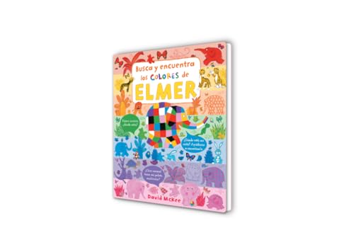 Stock image for BUSCA Y ENCUENTRA LOS COLORES DE ELMER (ELMER. LIBRO DE CARTN) for sale by KALAMO LIBROS, S.L.