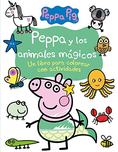 Imagen de archivo de PEPPA Y LOS ANIMALES MGICOS (ACTIVIDADES PARA COLOREAR) a la venta por Librerias Prometeo y Proteo