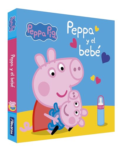 Beispielbild fr Peppa Pig. Libro de cart n - Peppa Pig y el beb zum Verkauf von WorldofBooks