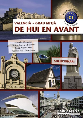 Stock image for De hui en avant. Valenci. Grau mitj. Solucionari for sale by Iridium_Books