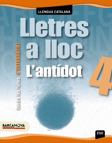 Stock image for Lletres a lloc, ortografia, 4 ESO. Quadern (Catalua, Baleares) for sale by Iridium_Books