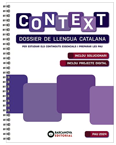 Imagen de archivo de CONTEXT. DOSSIER DE LLENGUA CATALANA. BATXILLERAT 2024 a la venta por Librerias Prometeo y Proteo