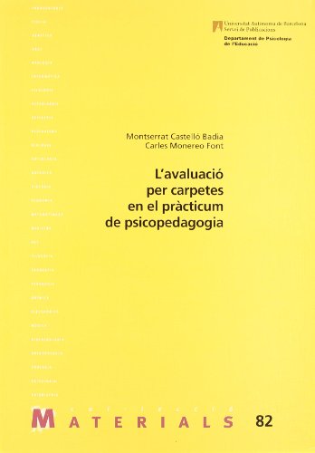 Stock image for L?avaluaci per carpetes en el prcticum de psicopedagogia for sale by Zilis Select Books