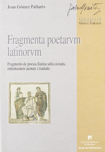 Imagen de archivo de Fragmenta poetarum latinorum a la venta por Hilando Libros