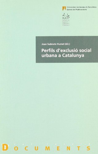 Stock image for Perfils d'exclusi social urbana a Catalunya for sale by Hilando Libros