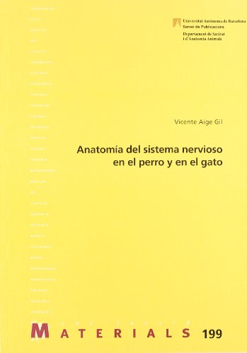 Stock image for Anatom?a del sistema nervioso en el perro y en el gato for sale by Hilando Libros