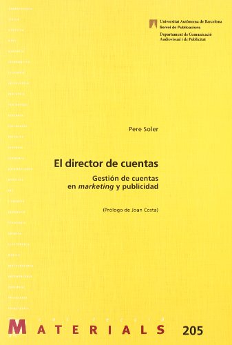 El director de cuentas MATERIALS 205 - Soler, Pere
