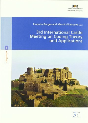Beispielbild fr III International Castle Meeting on Coding Theory and Applications zum Verkauf von Hilando Libros