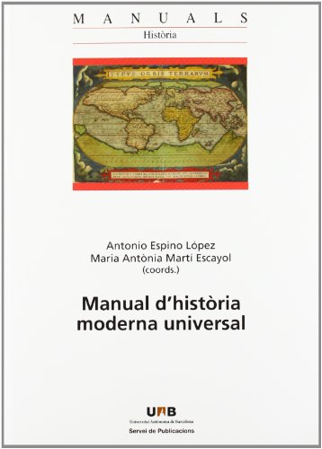 Imagen de archivo de Manual d'histria moderna universal a la venta por medimops