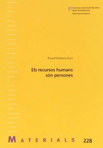 9788449038983: Recursos humans sn persones,Els: 228 (Materials)