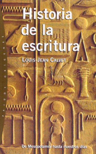 Stock image for HISTORIA DE LA ESCRITURA for sale by Antrtica