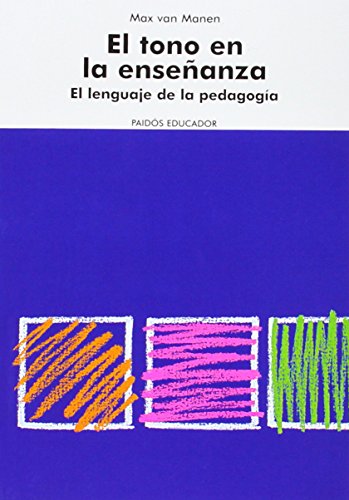 Imagen de archivo de El Tono En La Ensenanza/ the Learning Tone: El Lenguaje De La Pedagogia a la venta por medimops