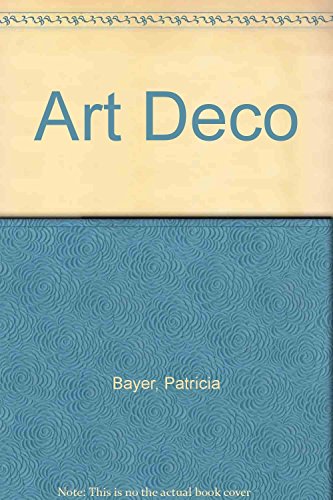 Art Deco (9788449415104) by Bayer, Patricia
