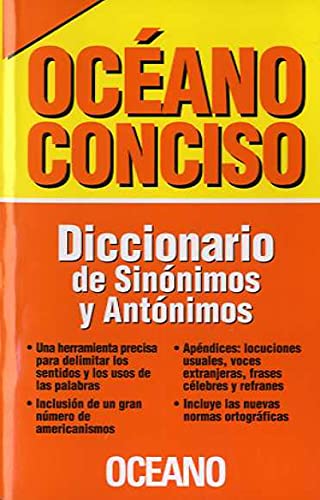 Imagen de archivo de Diccionario De Sinonimos Y Antonimos - Oceano a la venta por Libros del Mundo